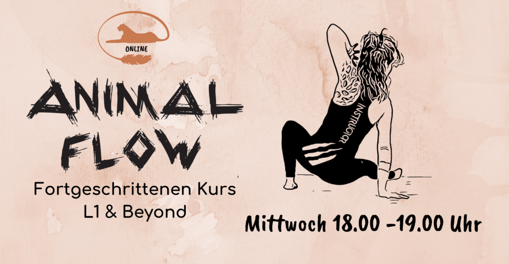 Animal Flow Onlinekurs für Fortgeschrittene L1 & Beyond mit Hannanda Fusion